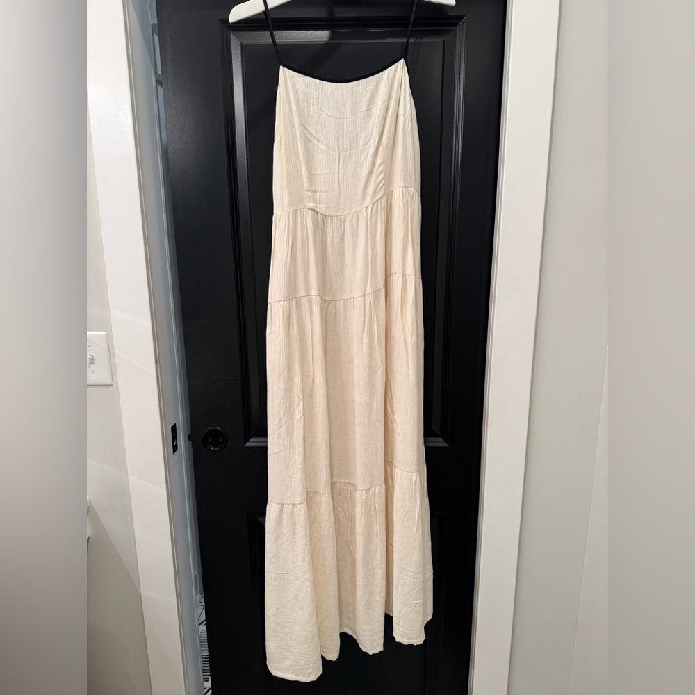 Target Cream Maxi Dress
